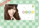 野中美郷　AKB48　2013　卓上カレンダー22×16cm・5枚（表紙+3ヶ月毎4枚）