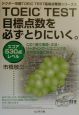 TOEIC　test目標点数を必ずとりにいく。　スコア5