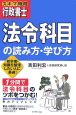 スキマ時間行政書士　法令科目の読み方・学び方