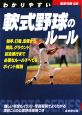 わかりやすい　軟式野球のルール　2008