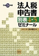 法人税申告書　別表4・5　ゼミナール　平成24年