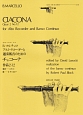 アルトリコーダーと通奏低音のための　チャコーナ　作品2－12／B．マルチェロ