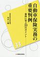 自動車保険実務の重要判例