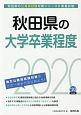秋田県の大学卒業程度　秋田県の公務員試験対策シリーズ　2020