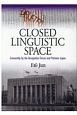 Closed　Linguistic　Space：Censorship　by　英文版：閉ざされた言語空間：占領軍の検閲と戦後日本