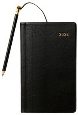 1221　産能手帳（鉛筆付き）（黒）　2022年版　1月始まり手帳