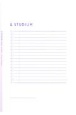 ＆STUDIUM　SUMMARY　NOTEBOOK　B5　WHITE